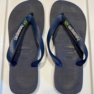 Havaianas Brazil Logo Flip Flops 3 pairs